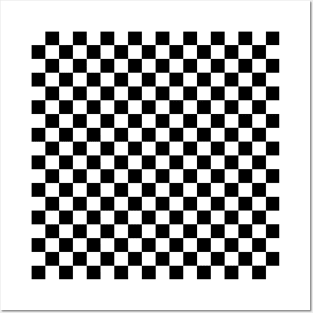 Checkered pattern Posters and Art